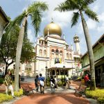 Seluk Beluk Masjid Sultan Singapura yang Megah