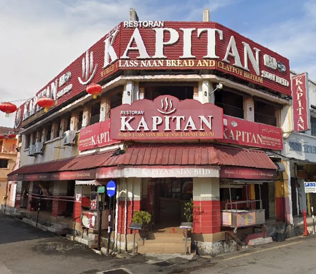 Restoran Kapitan mampu sajikan hidangan khas India yang lezat di kawasan Penang, Malaysia. (Sumber: DapnyaTV)